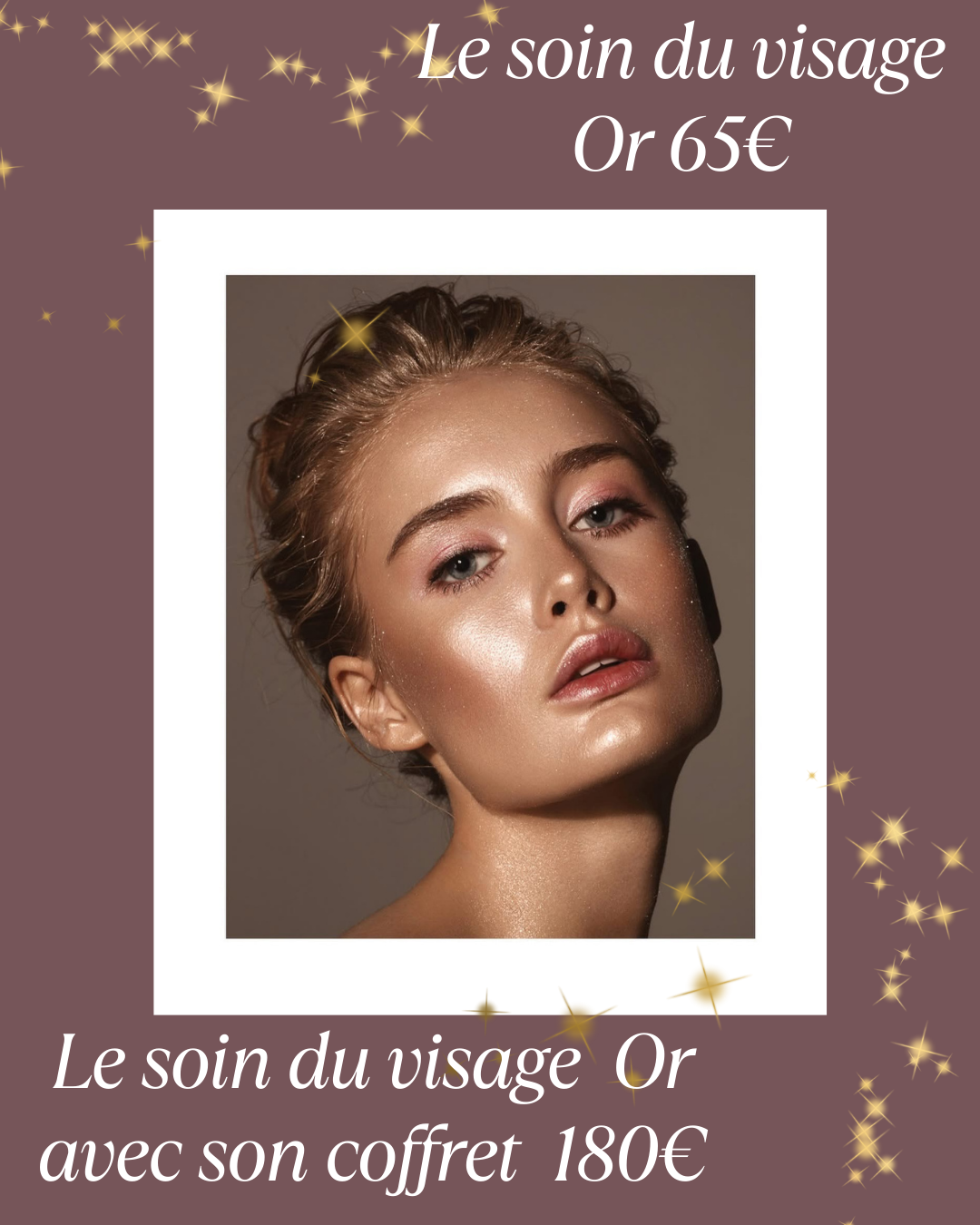 Le Soin visage OR Spécial Noel
